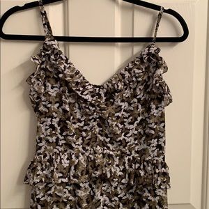 ☀️Michael Kors layered ruffled maxi dress☀️